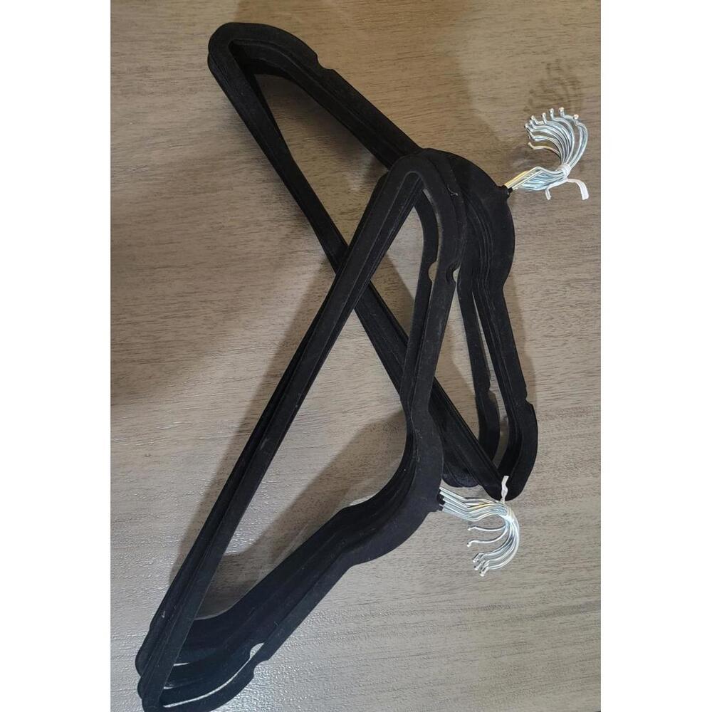 Misc - Black Velvet Hangers, lots of 10